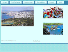 Tablet Screenshot of dancehawaii.com